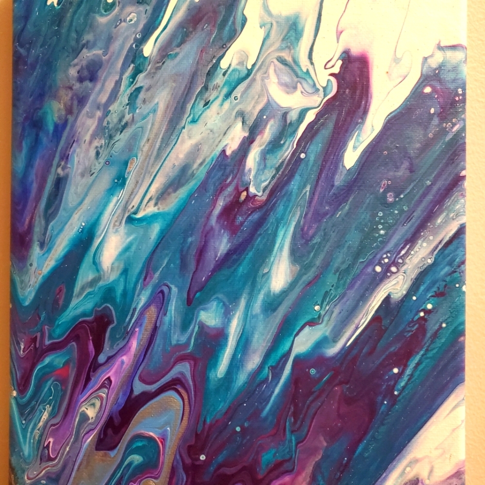 8x10 Fluid Art